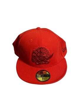Toronto Raptors 59Fifty New Era All-Red Fitted Hat